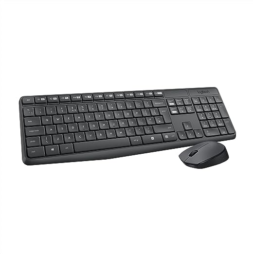 Logitech MK235 Wireless Keyboard and Mouse Set